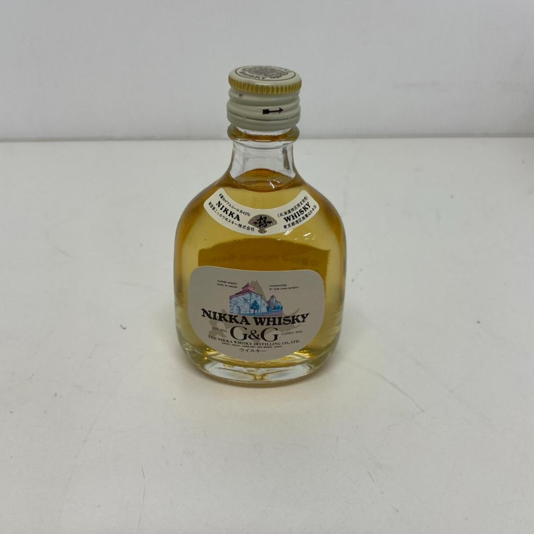 770104/ミニボトル 8本 まとめ ニッカ/スペシャルリザーブ/山崎/カミュ