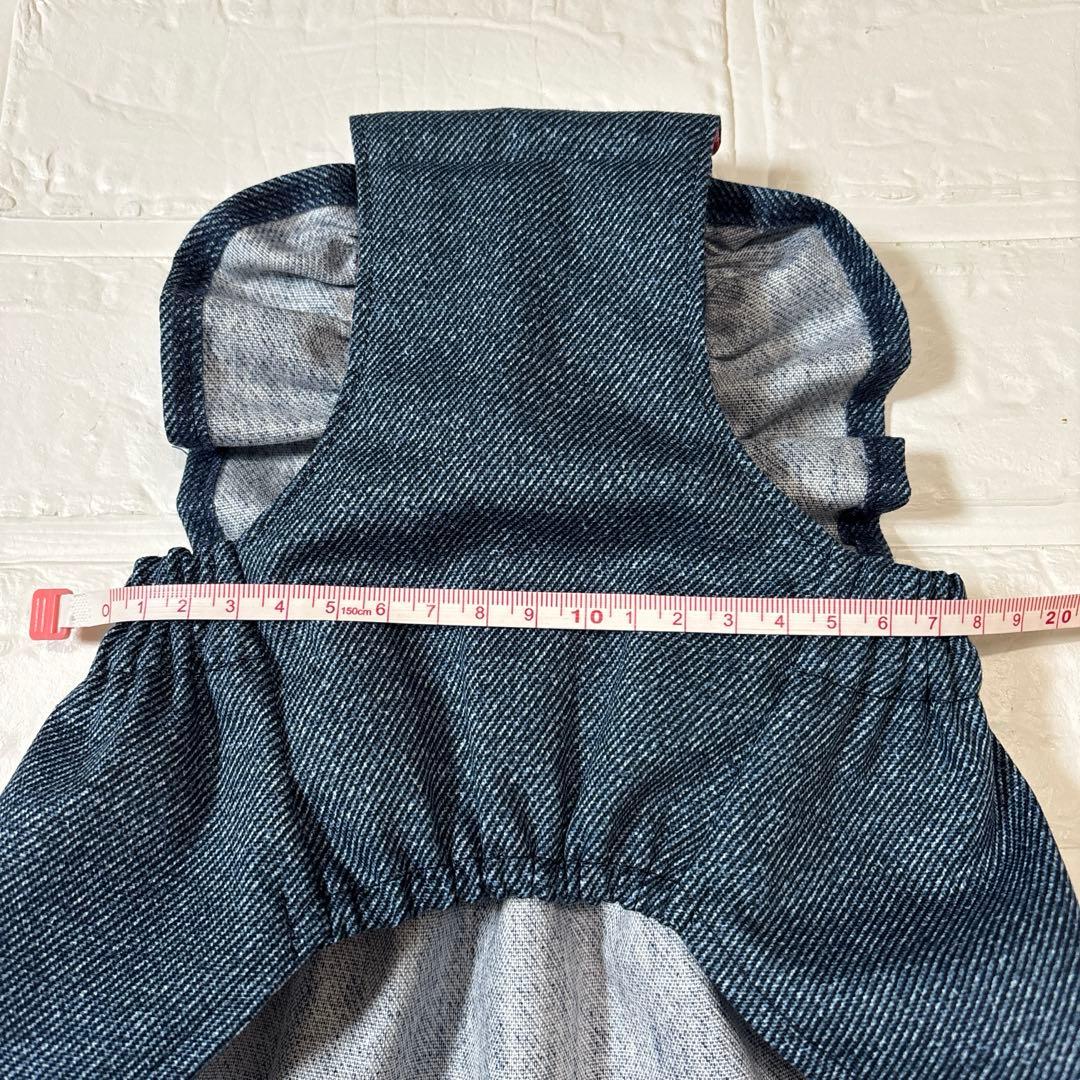 犬服　ハンドメイド　サロペットスカートSS