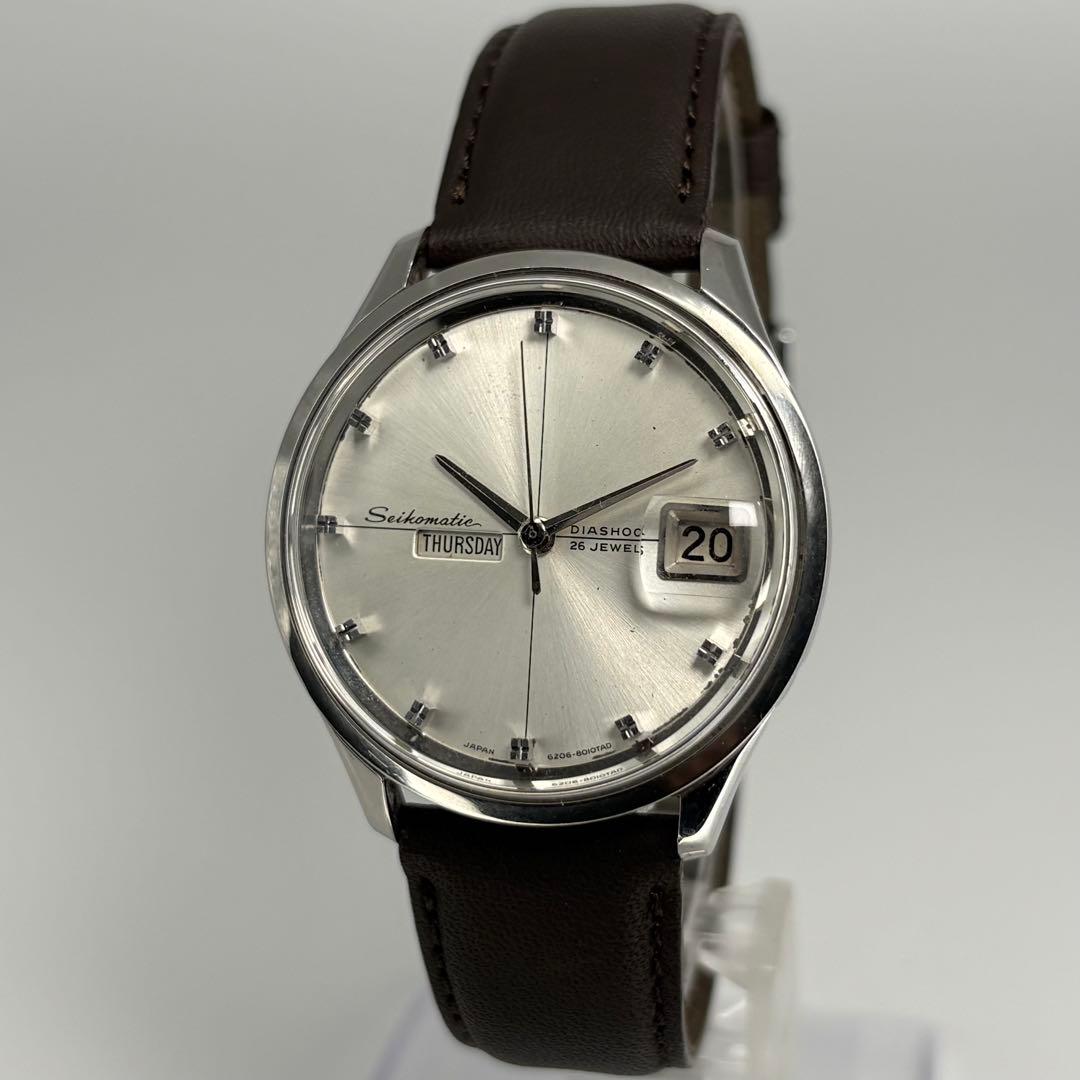 SEIKO セイコー セイコーマチック 1965年製自動巻 風防新品 OH済