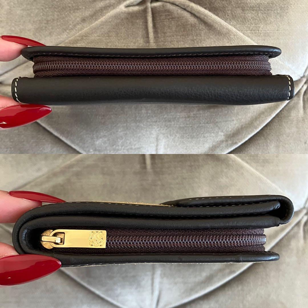 ✨良品✨LOEWE Vintage ✰ round zipper Wallet