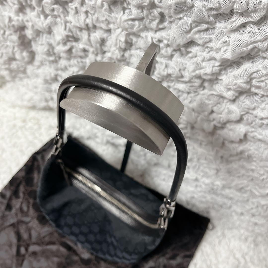 美品✨GUCCI ショルダーバッグ 肩掛け GG柄 ブラック レディース 伊製