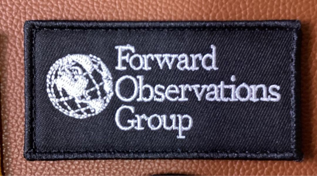 Forward Observations Group パッチベルクロ ワッペン