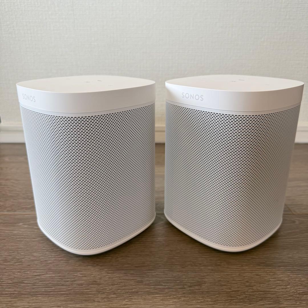 【極美品】Sonos ONE SLホワイト　2台