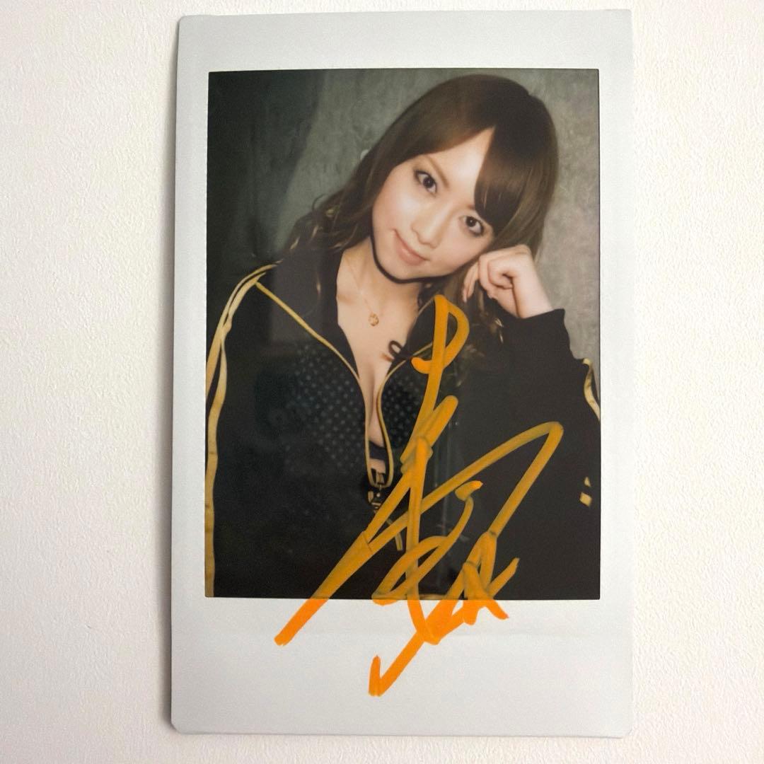 吉沢明歩サイン入りチェキ