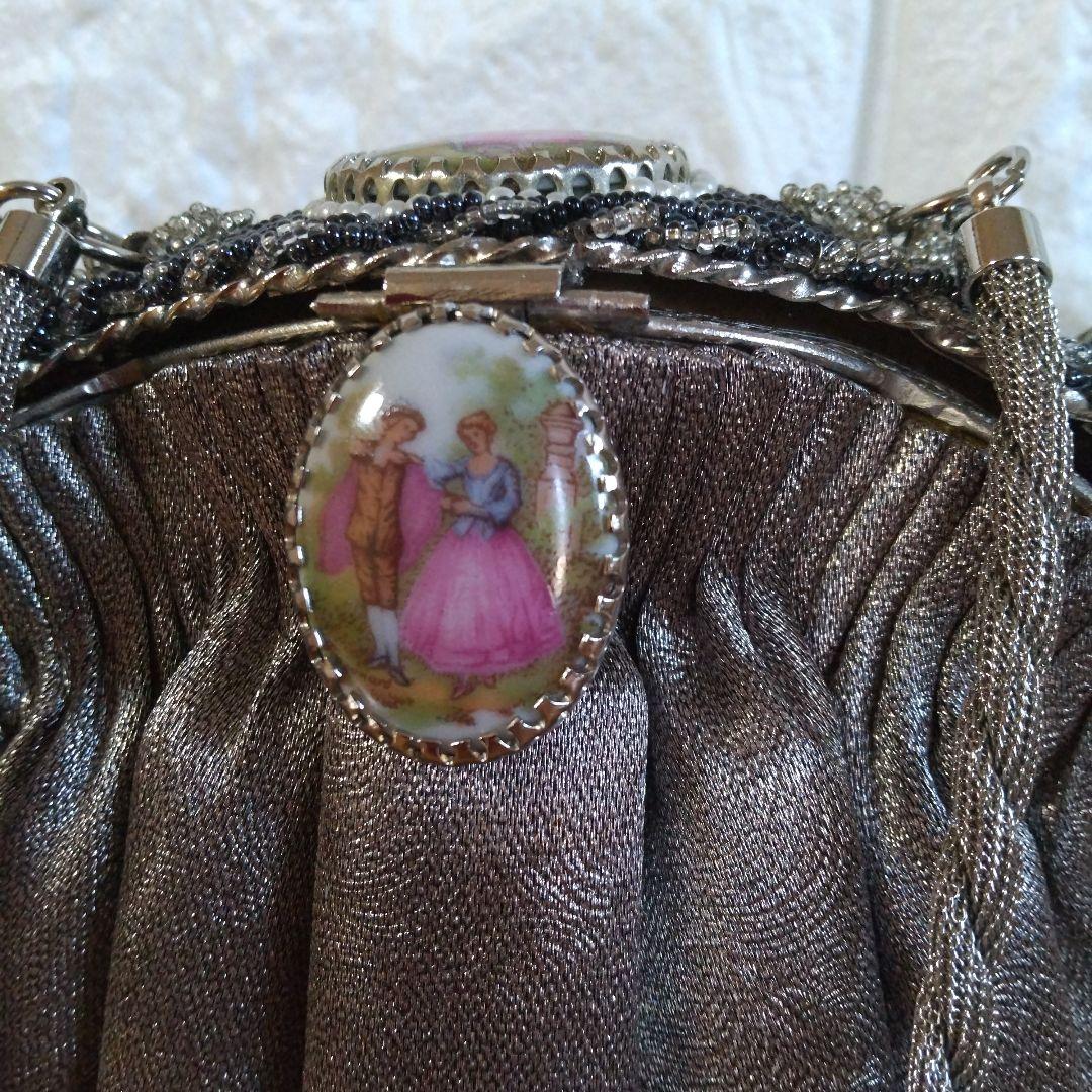 アンティーク バッグ France和装 パーティーバッグ 美品 希少