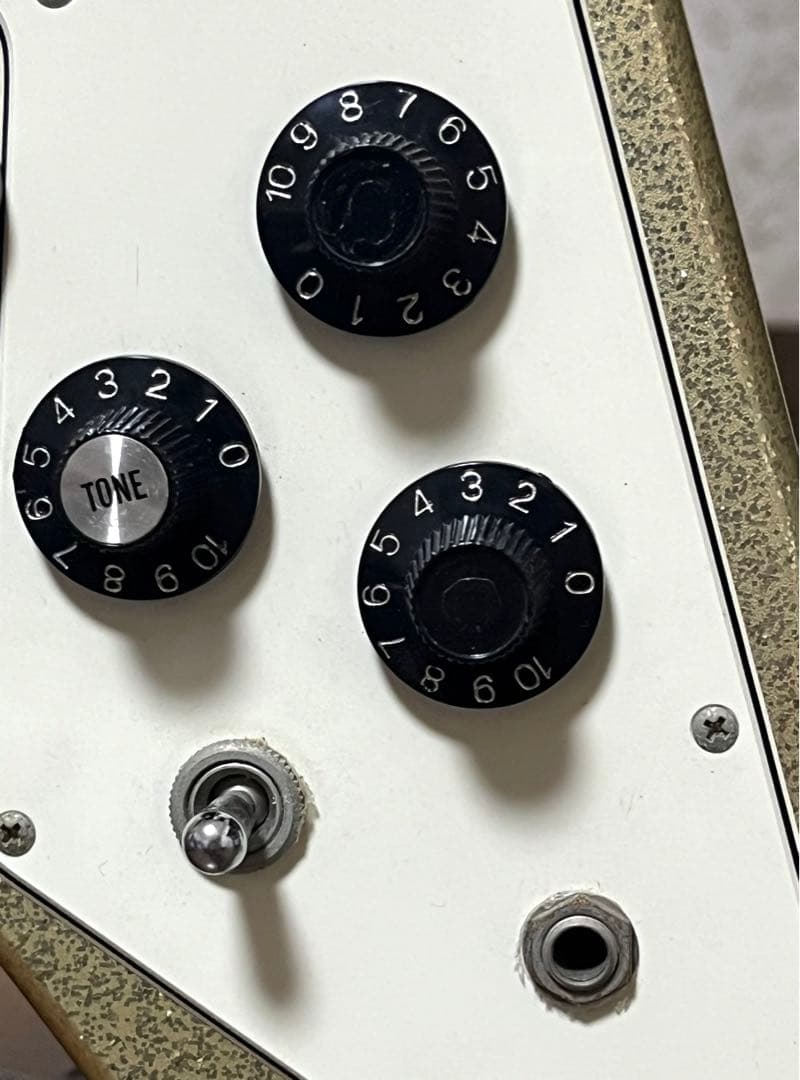 激レア　burny LV-115KK フライングV ラルク　ken ピンクエレキ