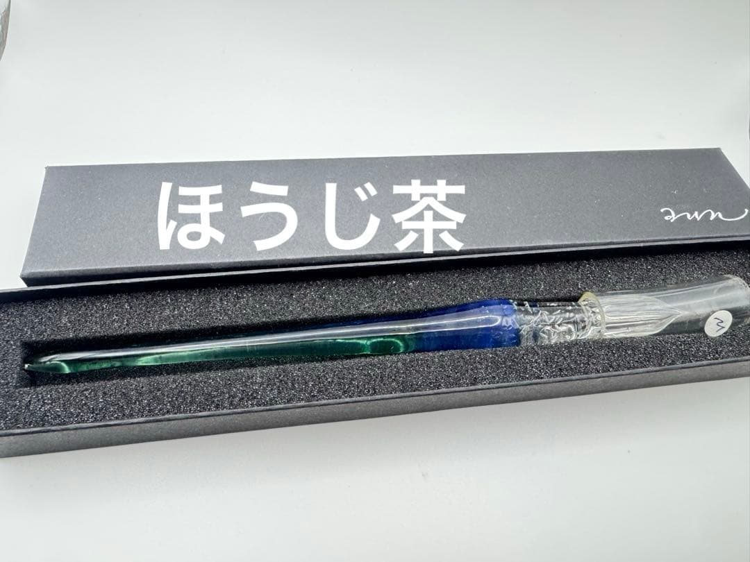 ガラスペン aun 中字 M ラクーン