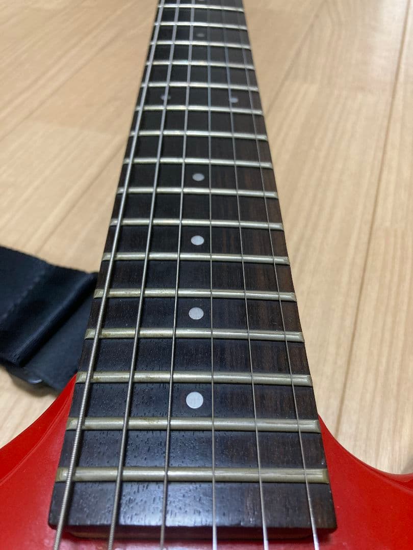 ARIA PRO II ZZ DELUXE エレキギター ブラック/レッド