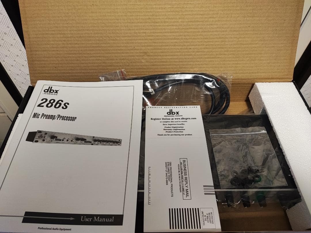 【美品】dbx 286s 多機能マイクプリアンプ