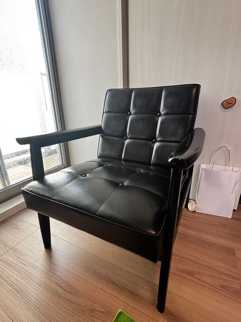 【美品】カリモク60 kチェア ブラックブラック