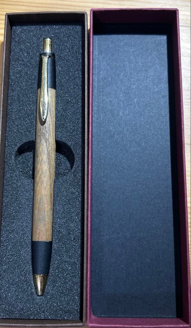 ボナンペン欅　真鍮シャーペン