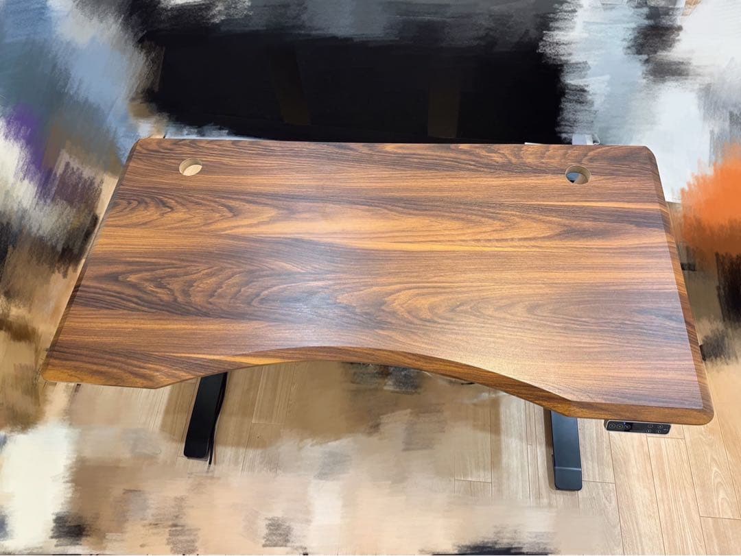 大阪市内送料無料!Flexispotの電動昇降デスクE7 pro(天板付き)