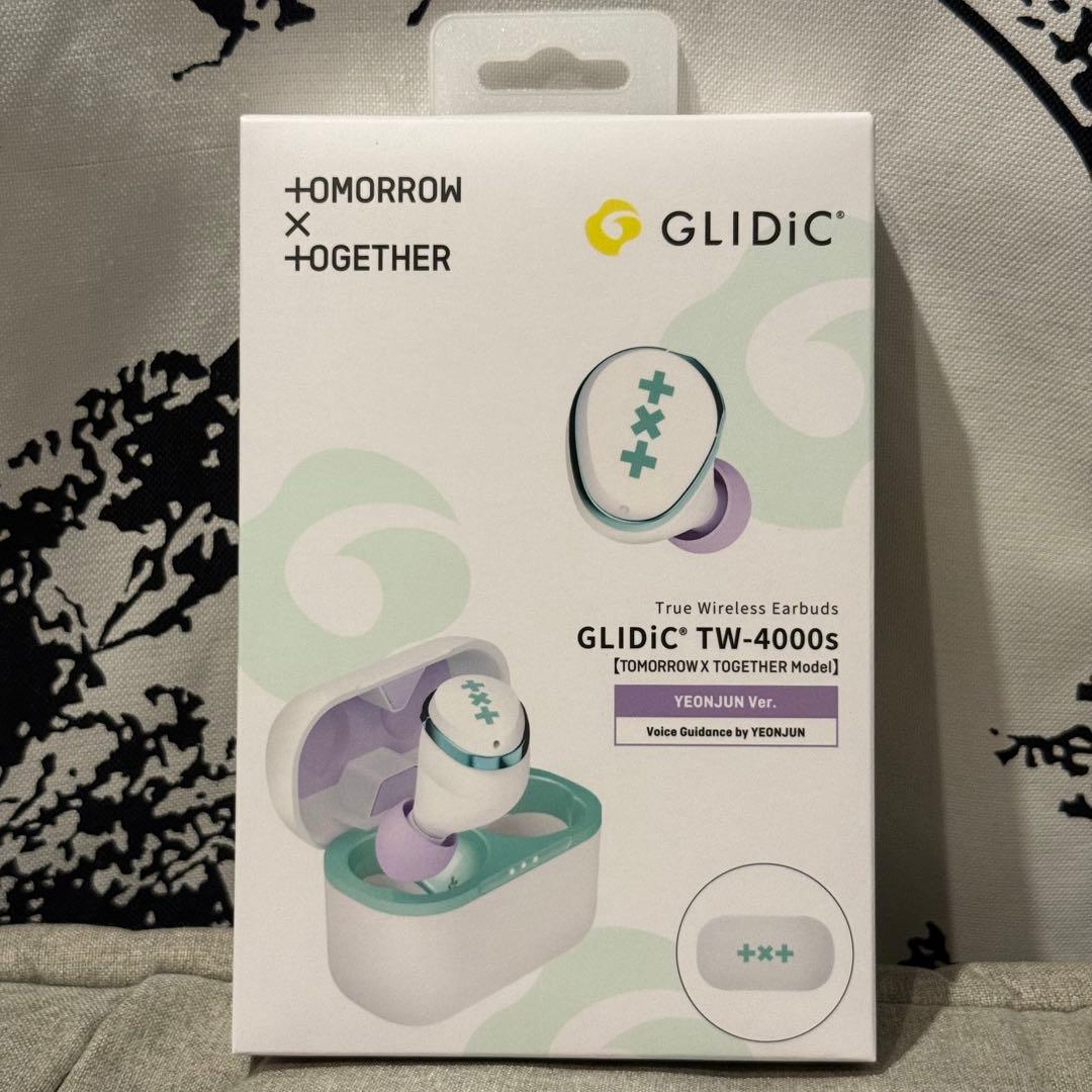新品未開封 TXT ヨンジュン ワイヤレスイヤホン GLIDiC グライディック