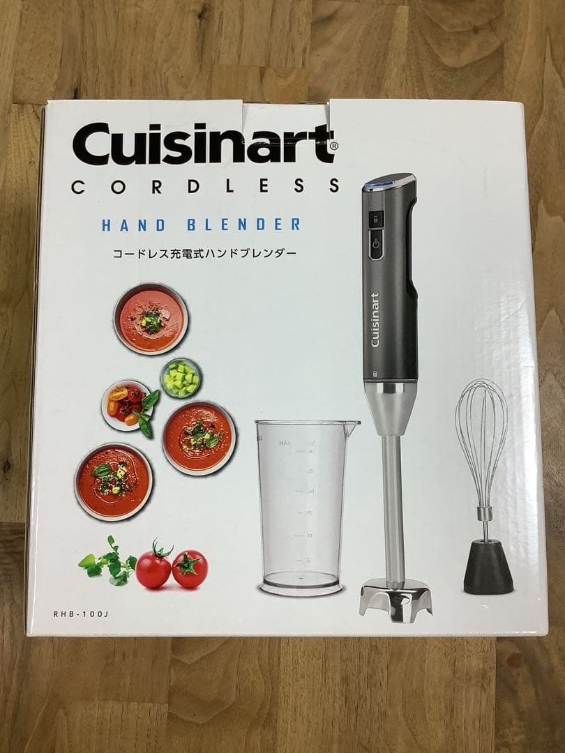 ⭐︎新品未使用　クイジナート ハンドブレンダー RHB-100J♪