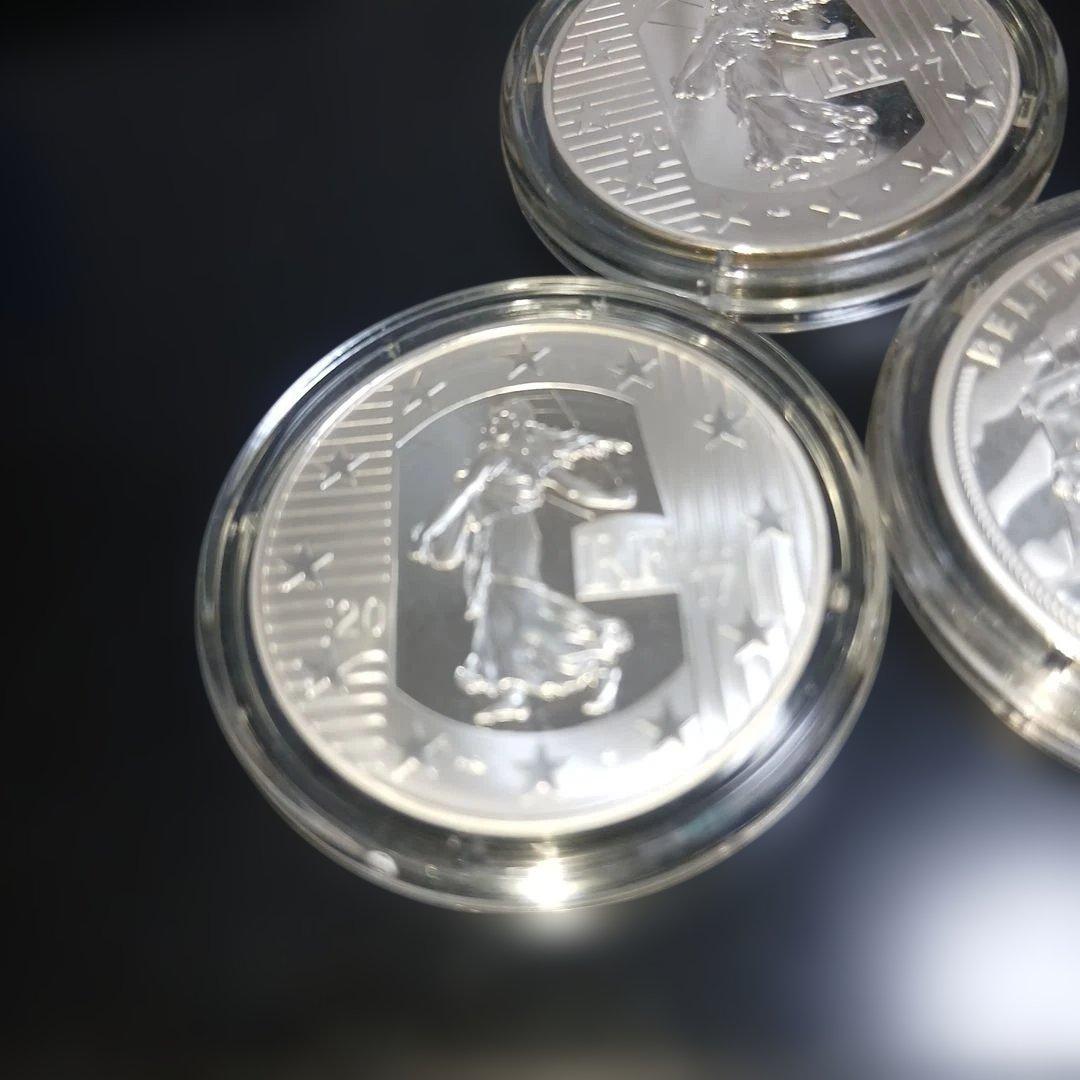 2016年 10ユーロ 2017年10ユーロ2枚計3枚