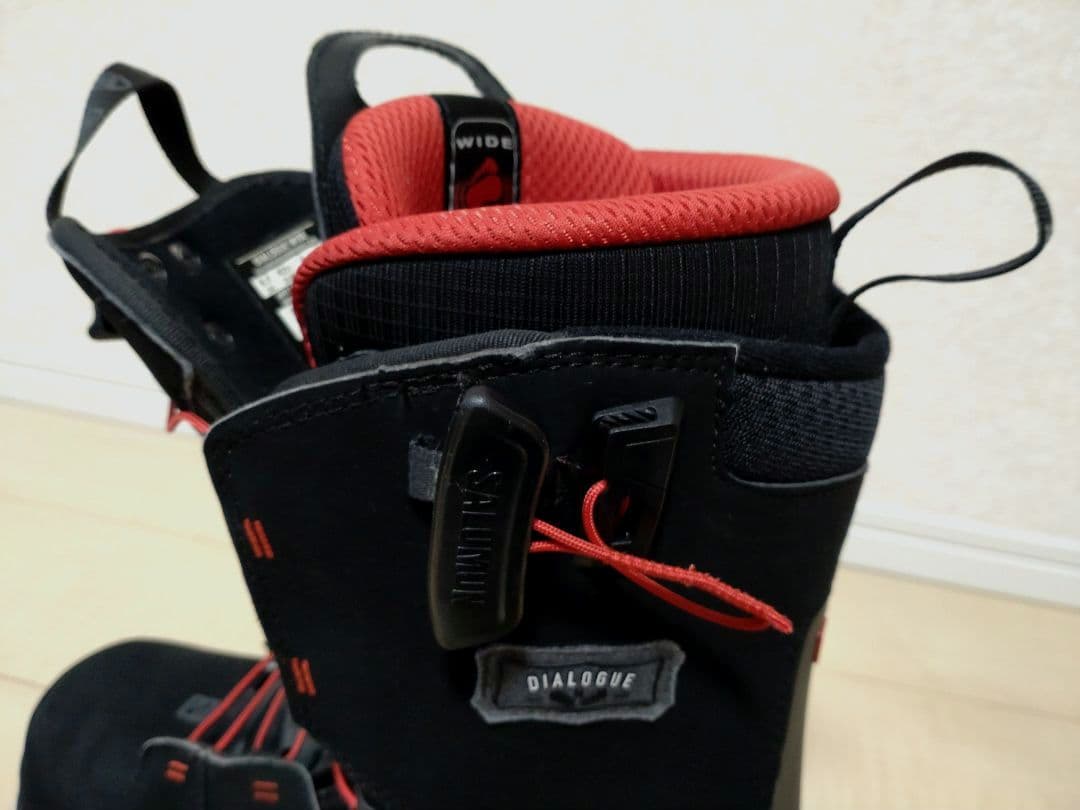 【スノーボードブーツ】サロモン DIALOGUEブラック/レッド✨️本日Sale