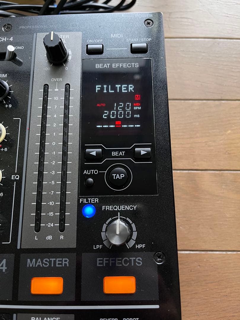 メンテナンス済み　美品　Pioneer DJM-700 フィルター装備