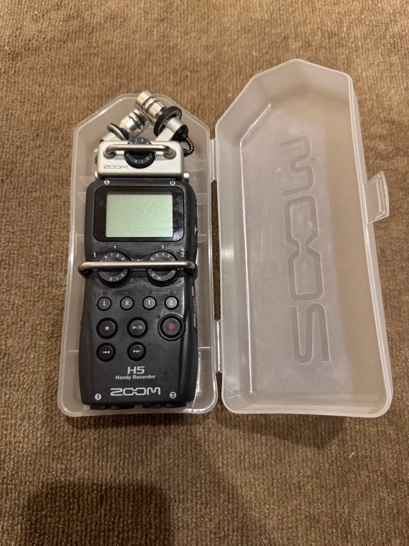 ZOOM H5 ハンディレコーダー ケース付き