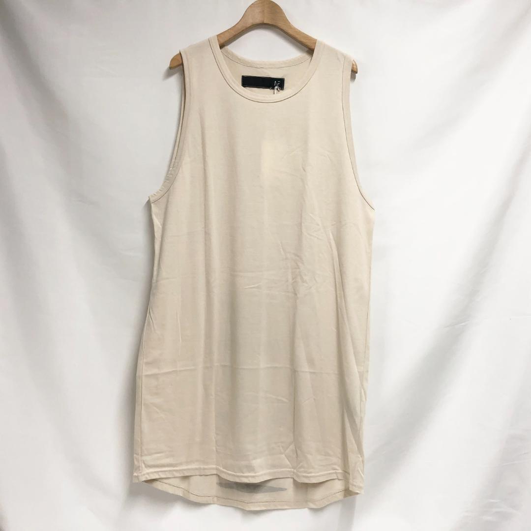 ○★新品未使用　A.F ARTEFACT　ロングタンクトップ　1　アイボリー
