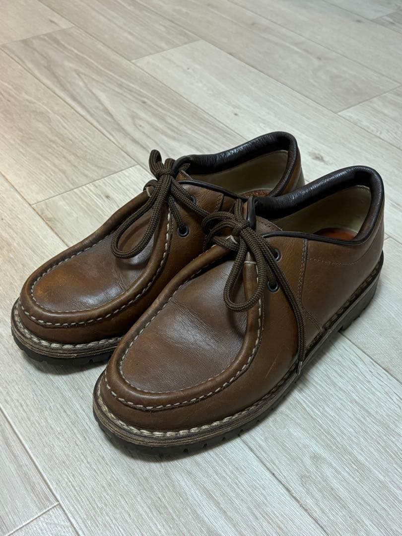 チロリアンシューズ　RUBBERMAC パラブーツ　paraboot イタリア製