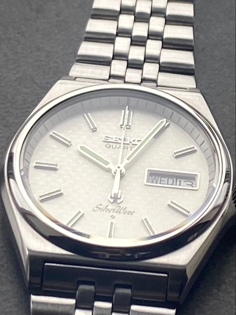 セイコー SEIKOシルバーウェーブ　希少モデル　アンティーク　キズ無し極美品