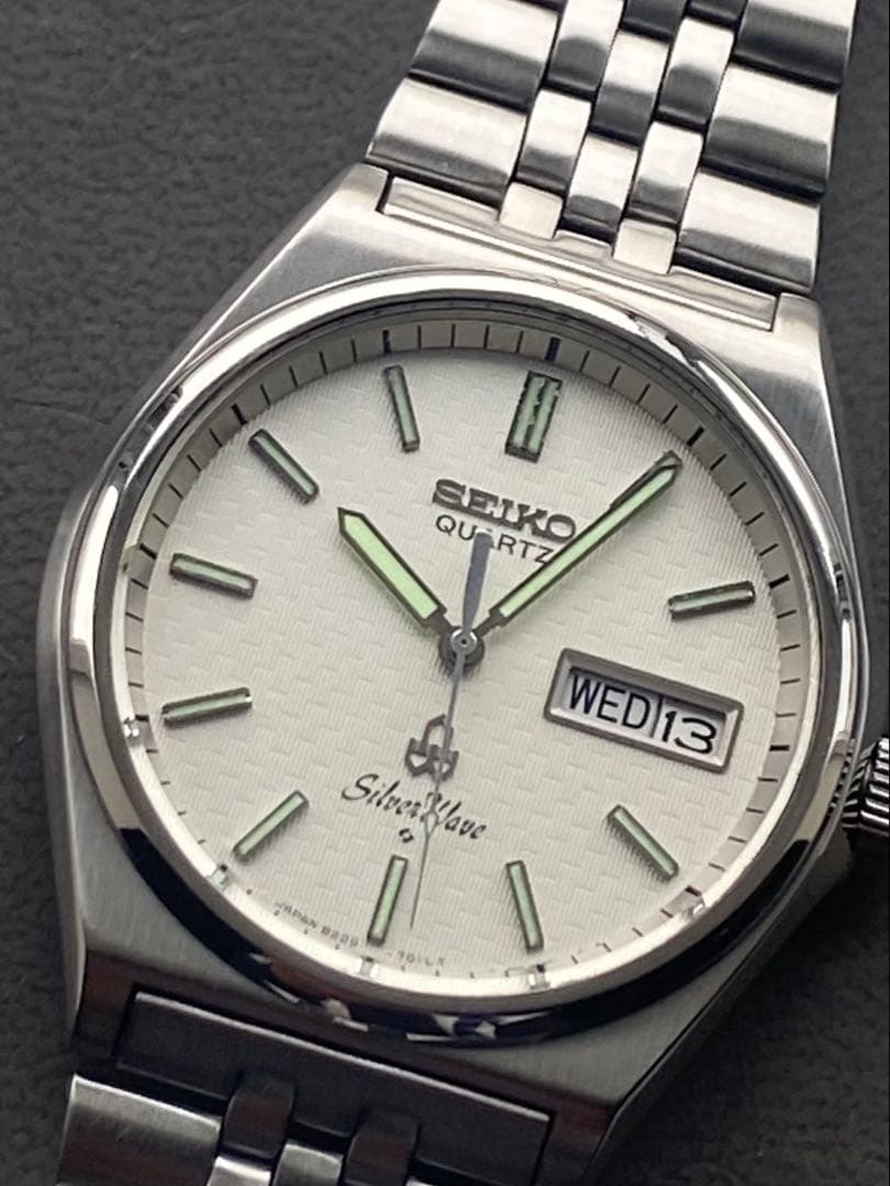 セイコー SEIKOシルバーウェーブ　希少モデル　アンティーク　キズ無し極美品