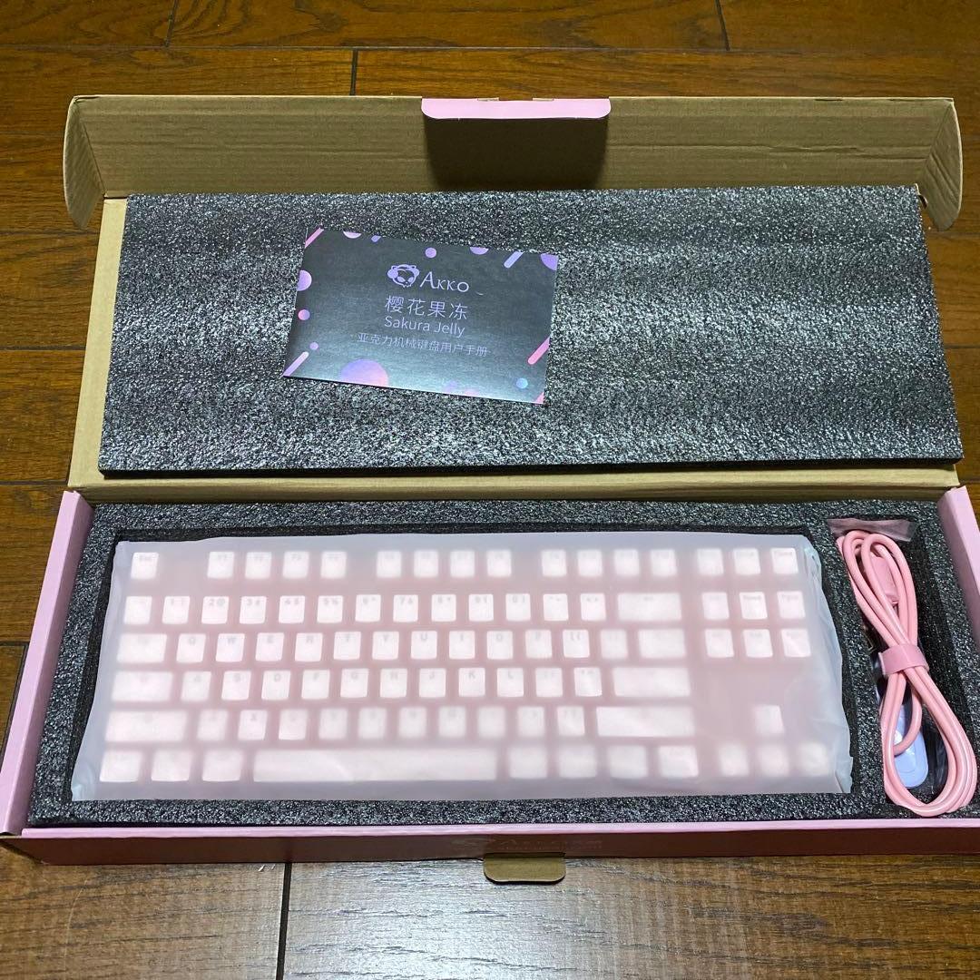【最終値下げ】AKKO Sakura Jelly ゲーミングキーボード