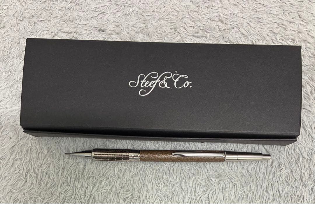 Steef&Co メタライズドウッド　欅　PG MK2 シャーペン