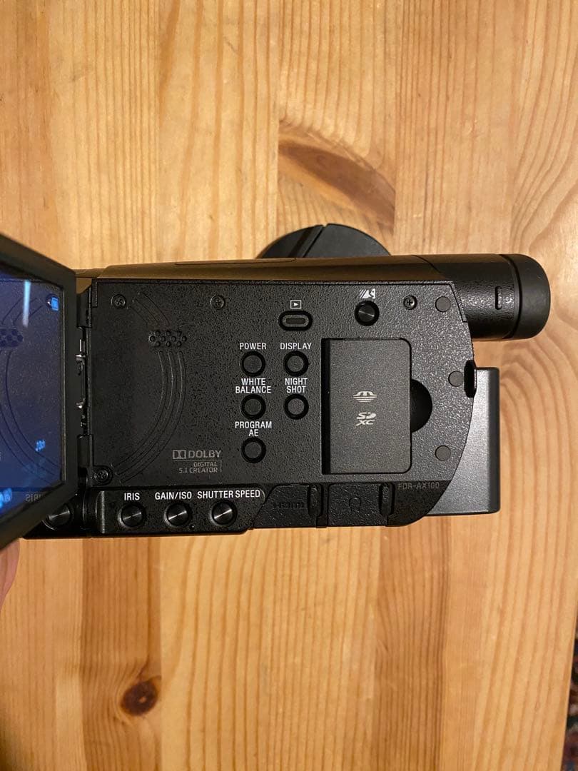 ソニー SONY FDR-AX100 4K FDR-AX100 BC