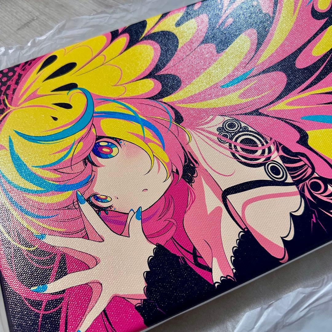 BerryVerrine　Papillon キャンバスにジークレー印刷 個展