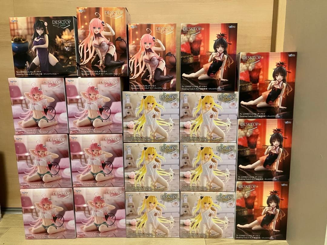 To LOVEる ダークネス Desktop Cute フィギュア　まとめ売り