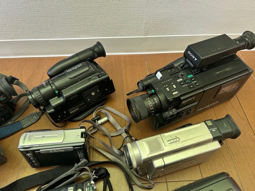 【ジャンク品】ハンディカムセット 20台 Sony Panasonic JVC