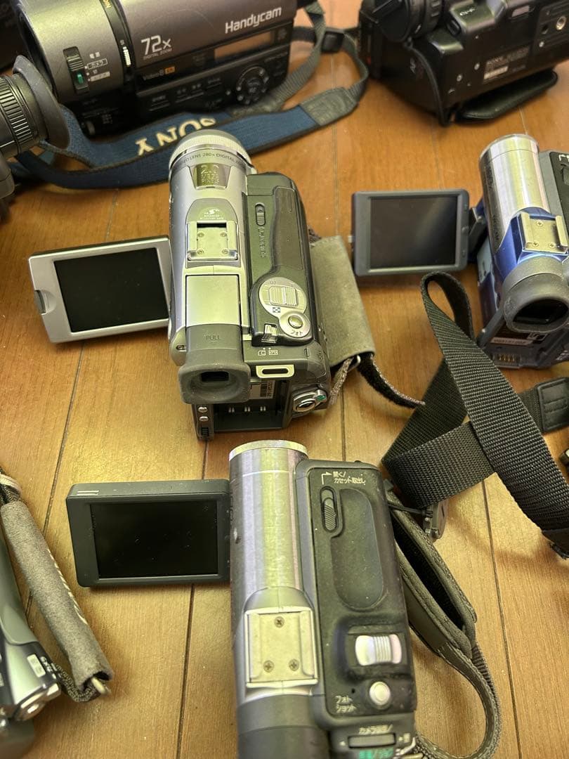 【ジャンク品】ハンディカムセット 20台 Sony Panasonic JVC