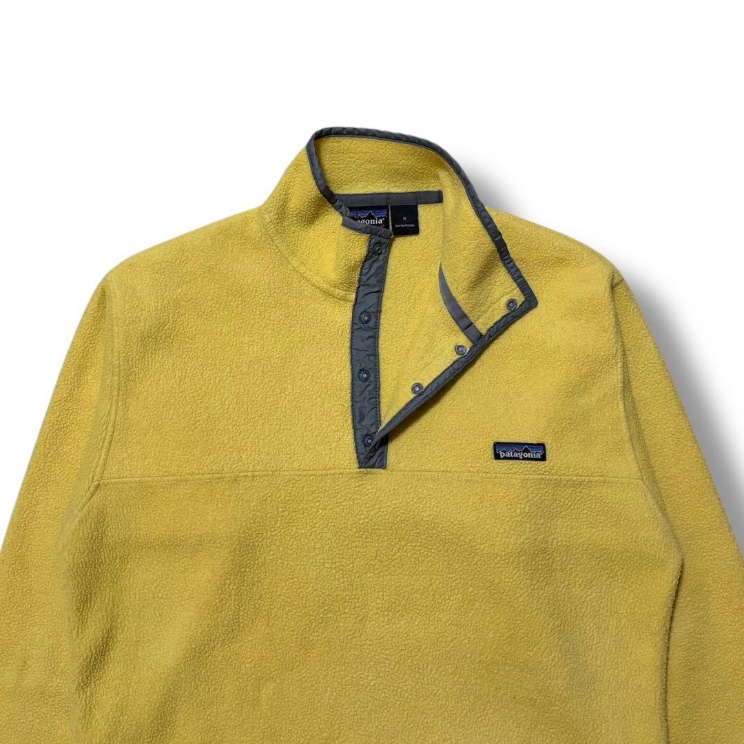 初期 80s Patagonia パタゴニア イエロー シンチラ スナップT