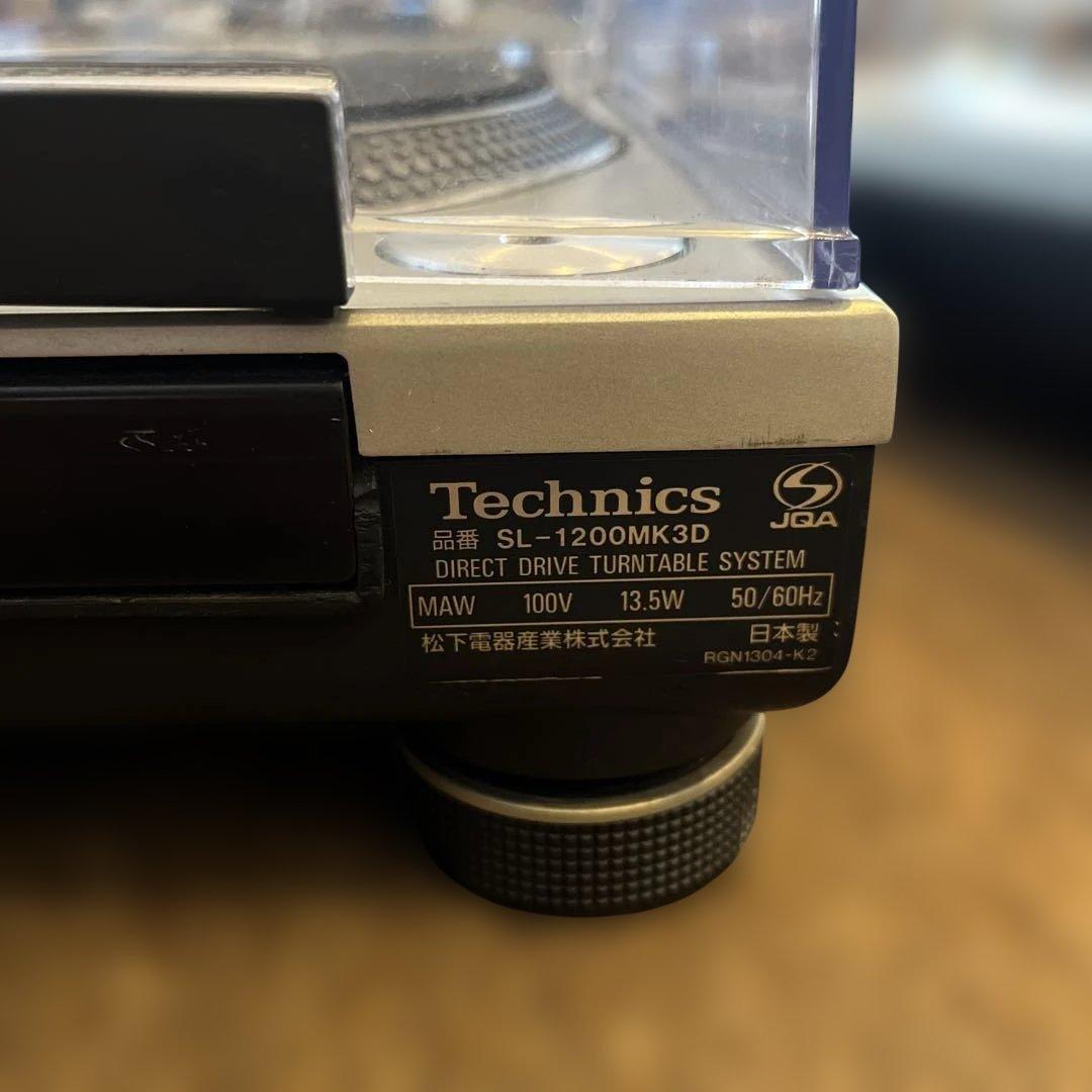 期間限定値下げ！Technics SL-1200MK3D ターンテーブル 2台