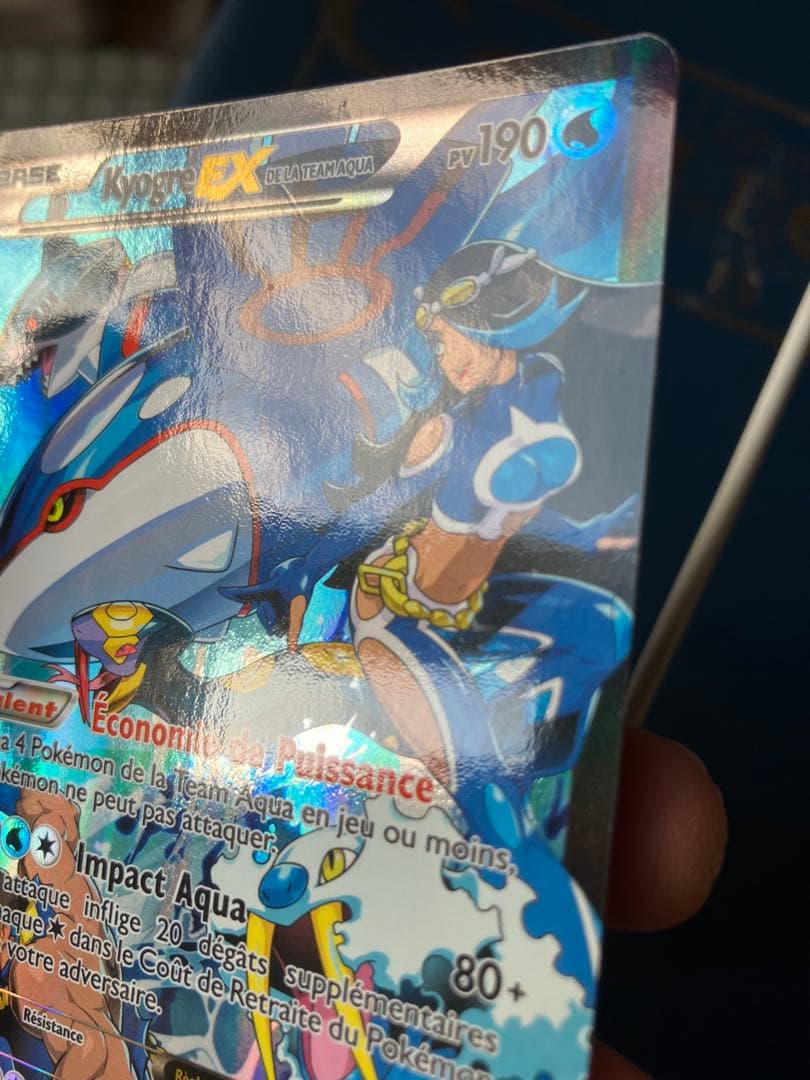 ポケモンカードゲーム Kyogre EX Team Aqua 6/34