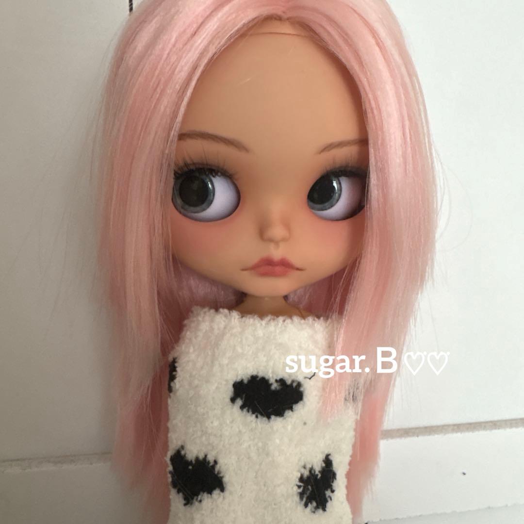 アイシードールカスタム❤︎ピンク×シルバー❤︎タン