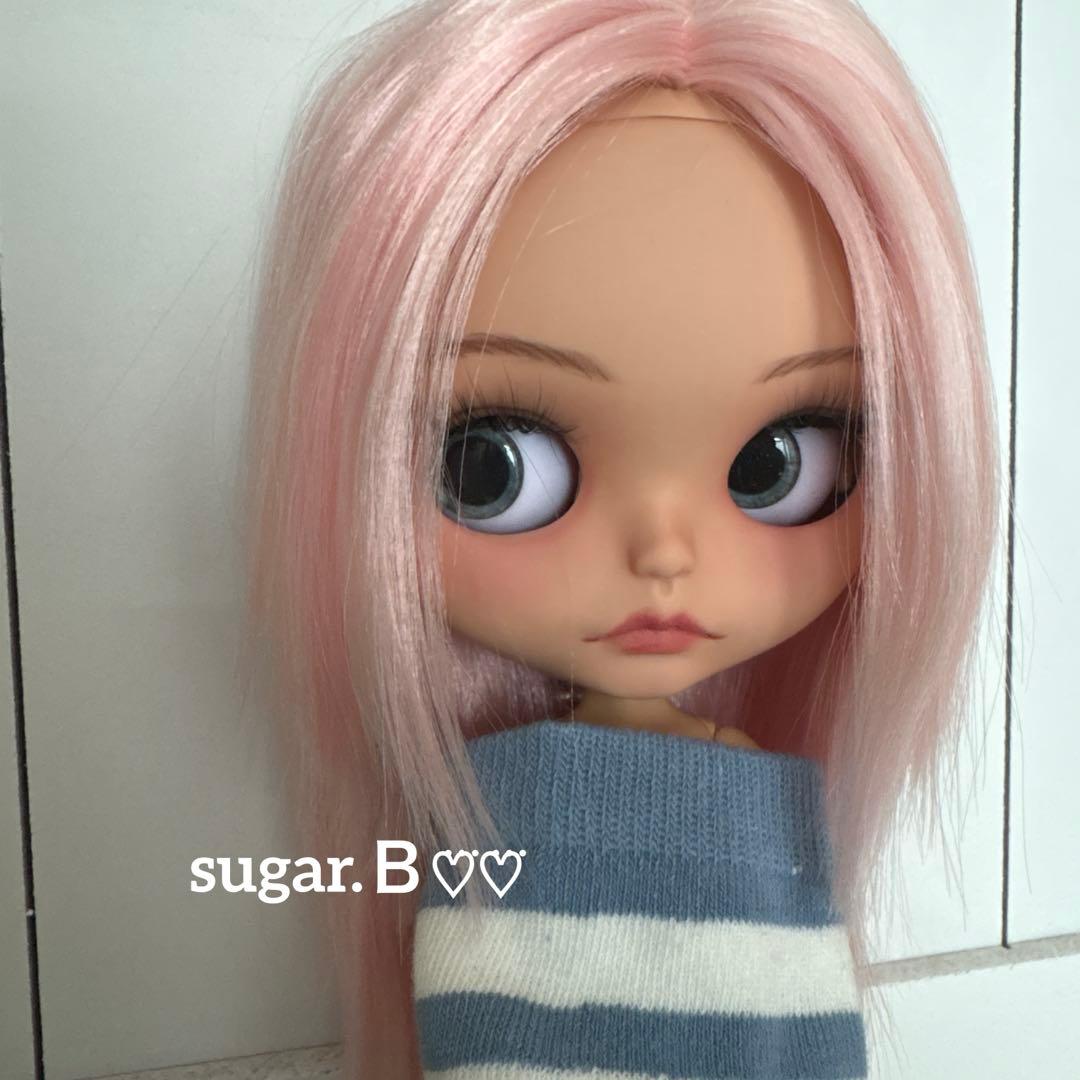 アイシードールカスタム❤︎ピンク×シルバー❤︎タン