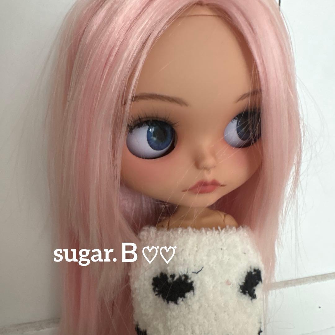 アイシードールカスタム❤︎ピンク×シルバー❤︎タン