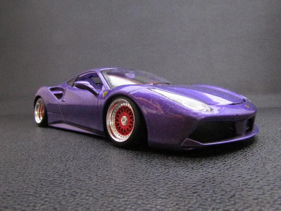 1/18　フェラーリ　Ferrari 488GTB 　オールペン　カスタム