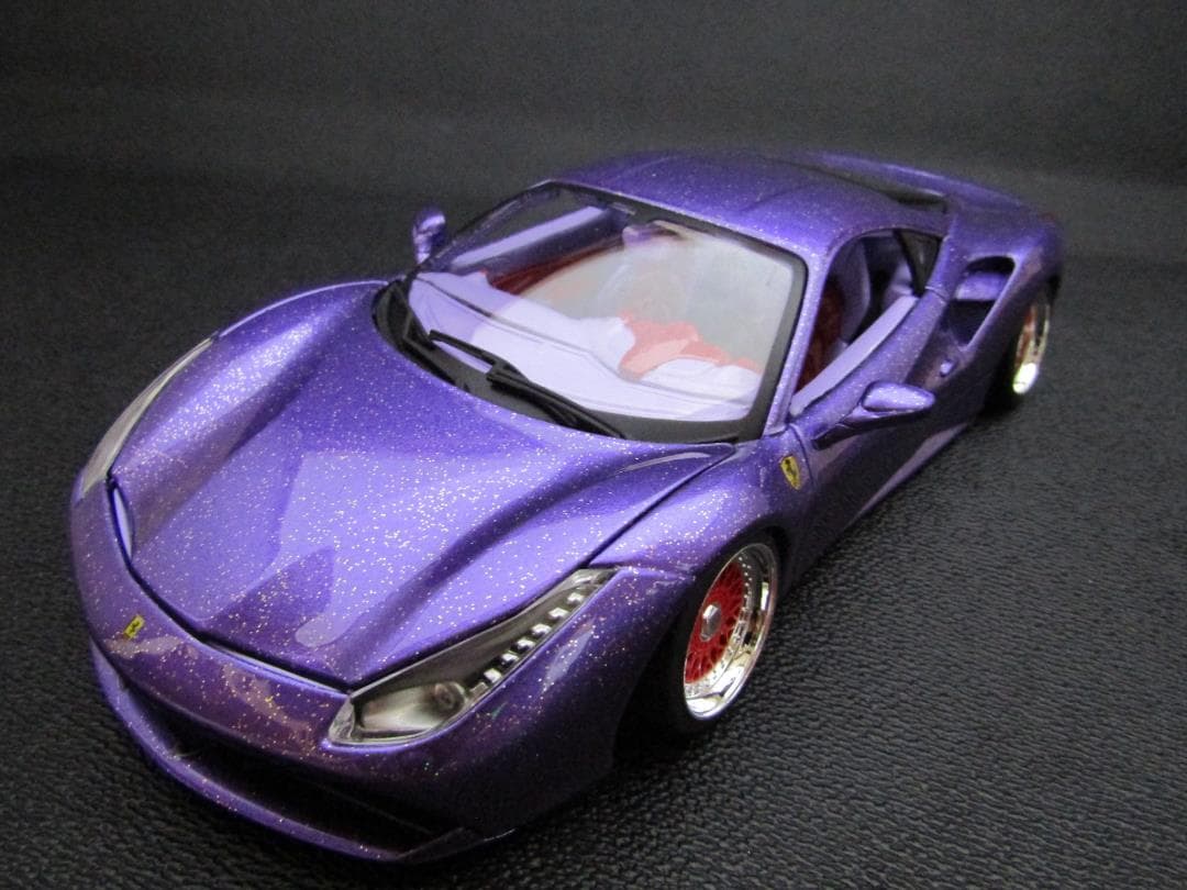 1/18　フェラーリ　Ferrari 488GTB 　オールペン　カスタム