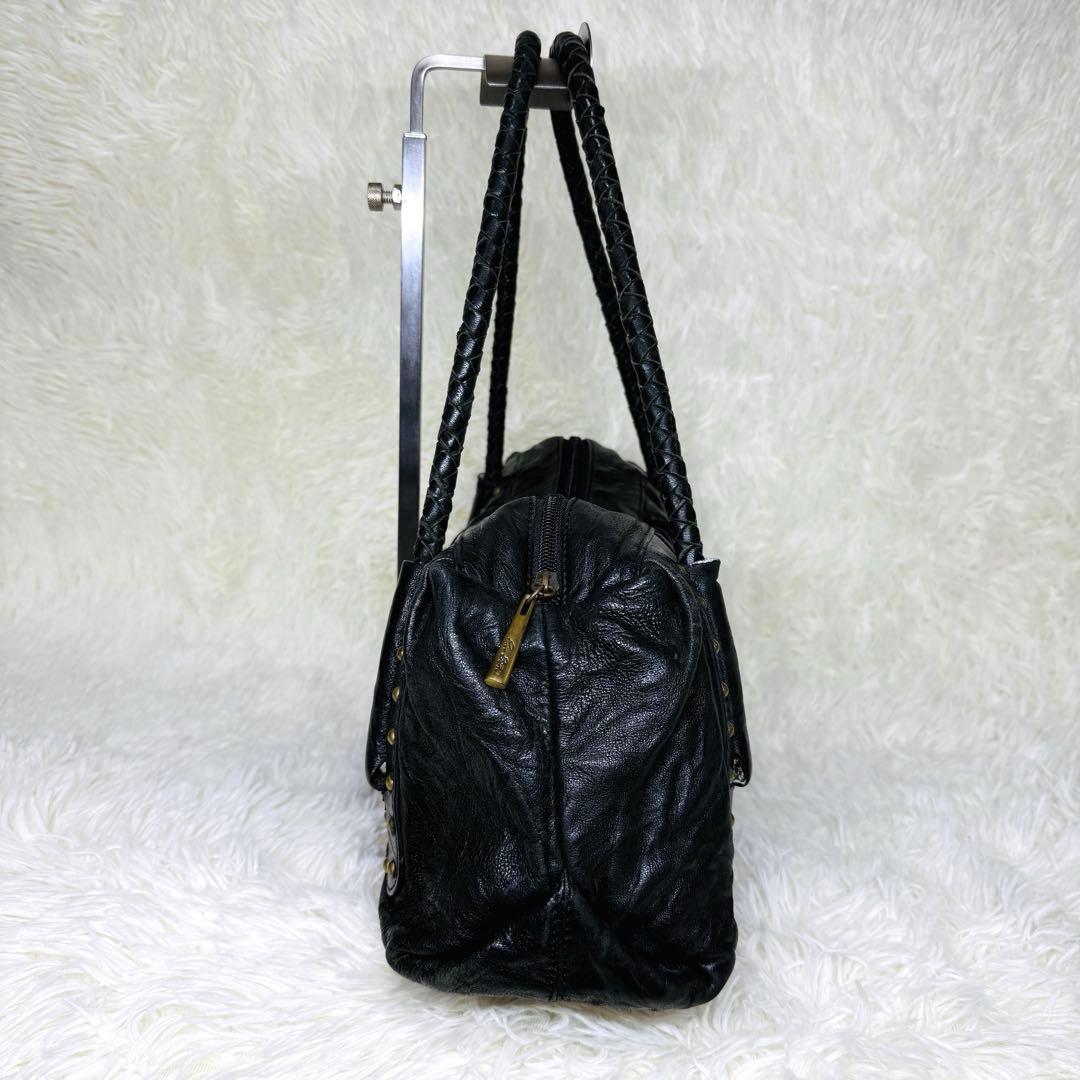 バッグ y2k archive Vintage leather hand bag