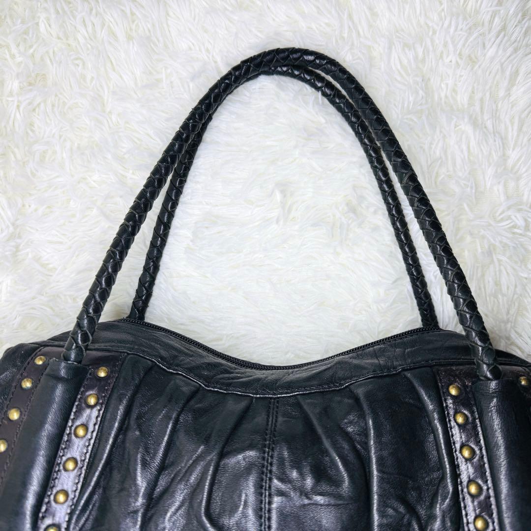 バッグ y2k archive Vintage leather hand bag