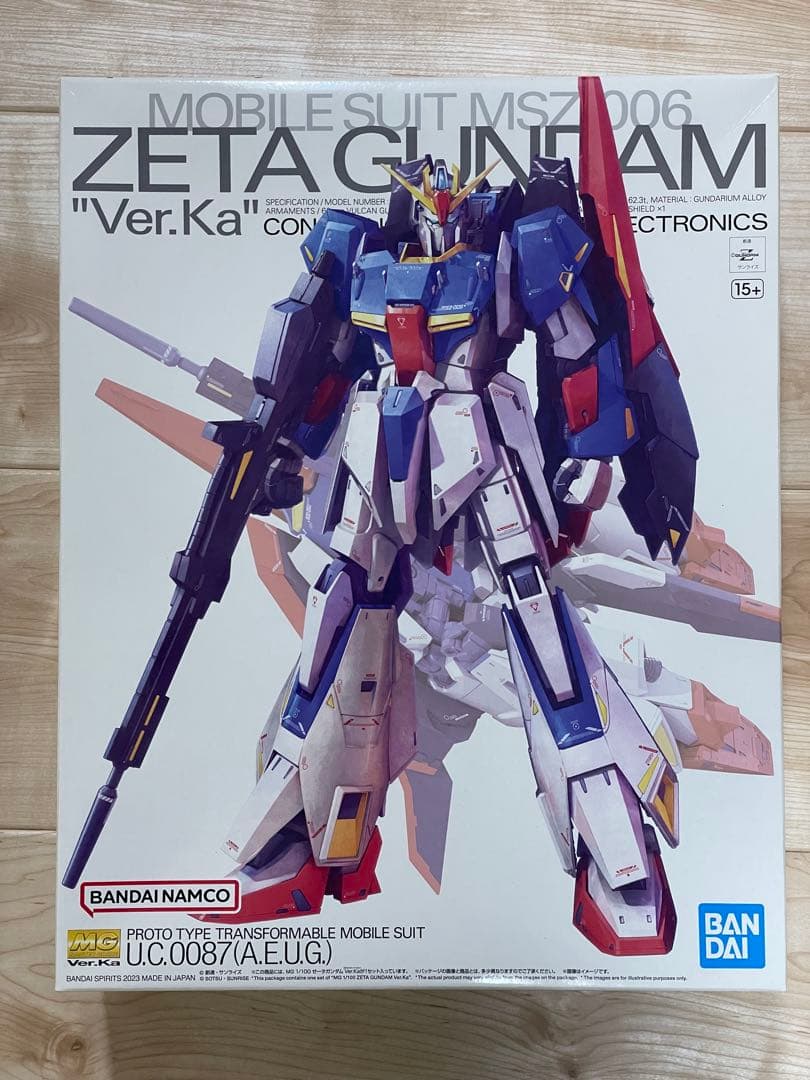 MG 1/100 Zガンダム \"Ver.Ka\" & 百式 2体セット新品未組立