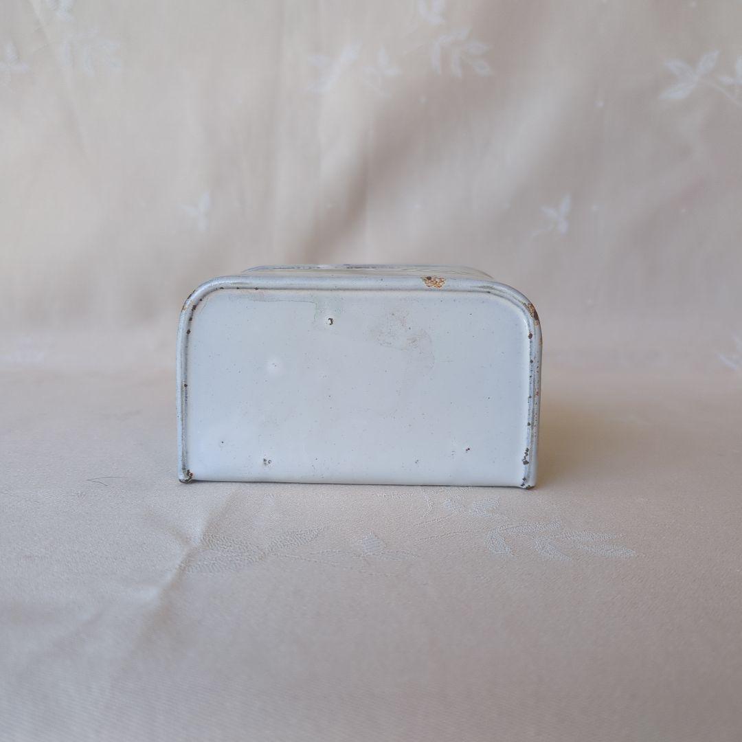 フランスアンティーク ホーロー アリュメット缶