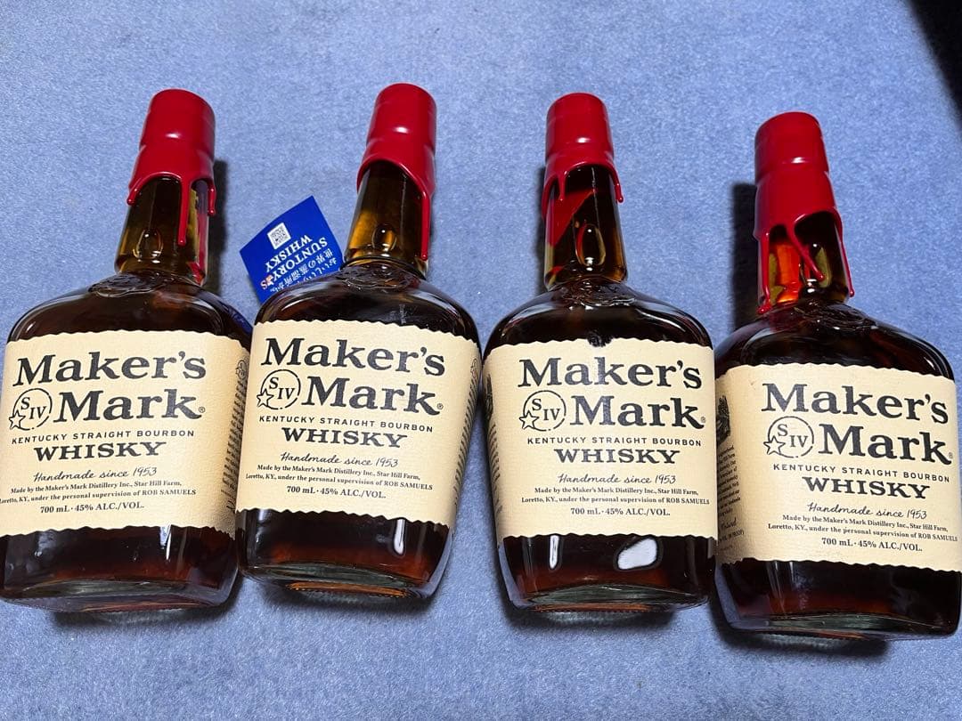 クラフトウィスキー　メーカーズマーク　4本セット