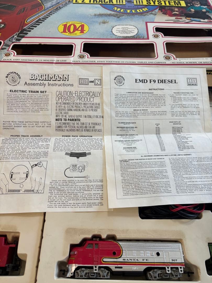 Bachmann EZ Track III System 鉄道模型セット