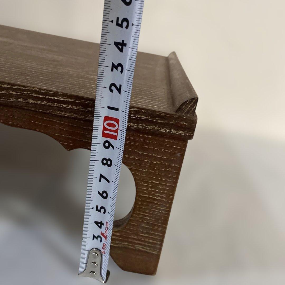 茶道具　文机　桑　七事式　茶歌舞伎