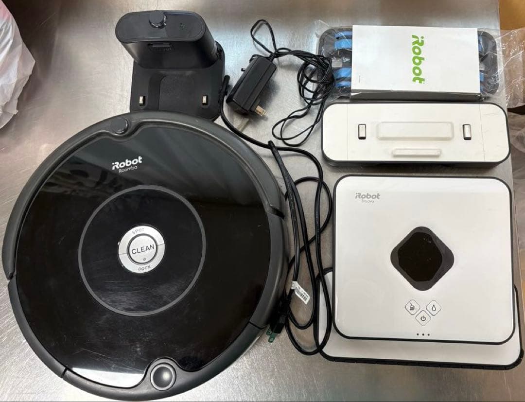 古*楼様 iRobot ルンバ606 Braava 390 ブラーバ　ロボット掃