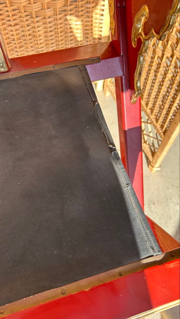 お話中 寺院仏具 ルーツ型本曲録 平安寺